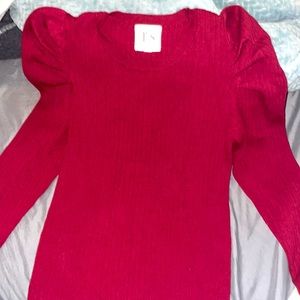 Woman’s burgundy long sleeve shirt size large